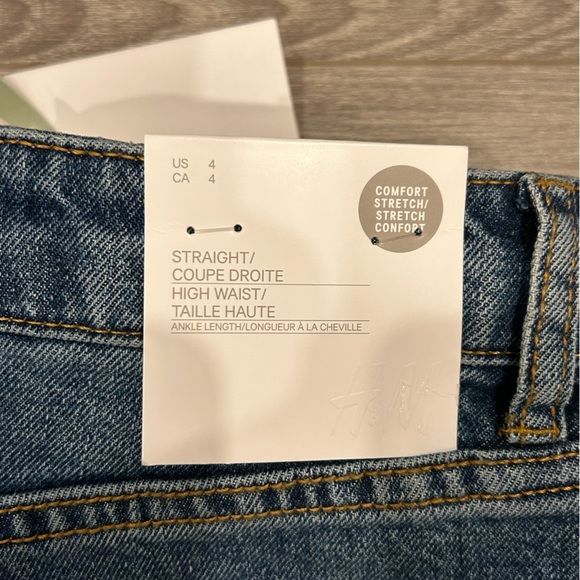 H&M straight high waist jeans - Picture 2 of 7
